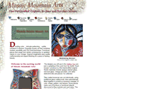Desktop Screenshot of mosaicmountainarts.com